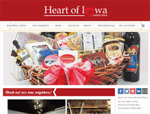 Tablet Screenshot of heartofiowamarketplace.com